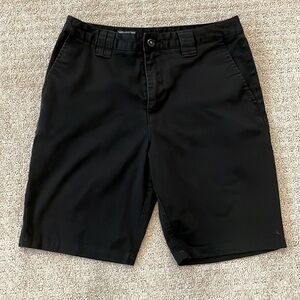 O’Neill Black Flat Front Chino Shorts